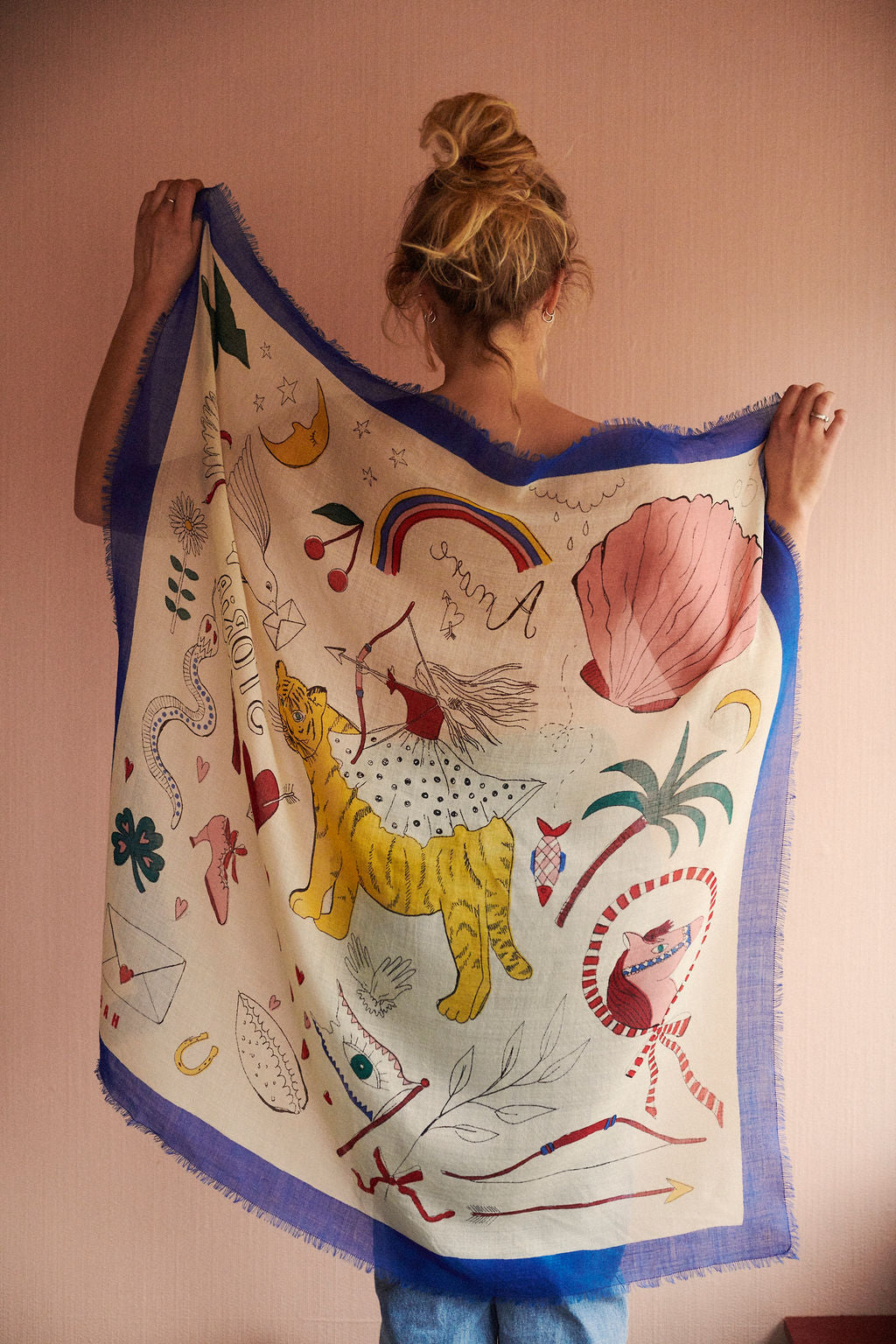 HABIBA AMORE SCARF Bananas & Scarves MULTI COLOUR