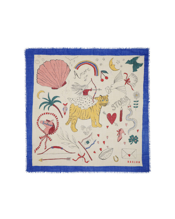 HABIBA AMORE SCARF Bananas & Scarves MULTI COLOUR
