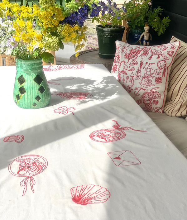 HABIBA AMORE TABLE CLOTH Table cloth VANILLA