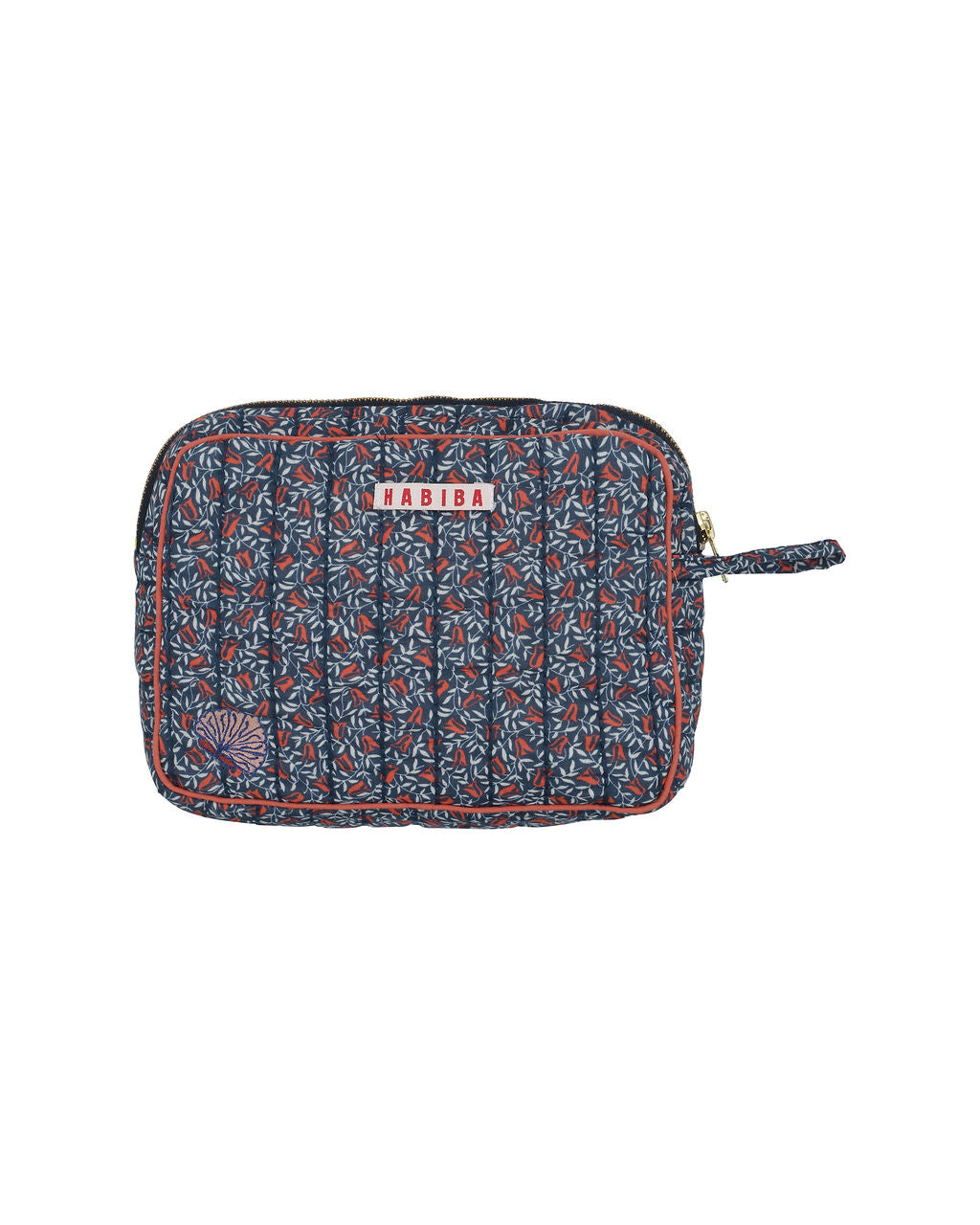 HABIBA CAMPANULA MAKEUP CLUTCH Makeup clutch INDIGO