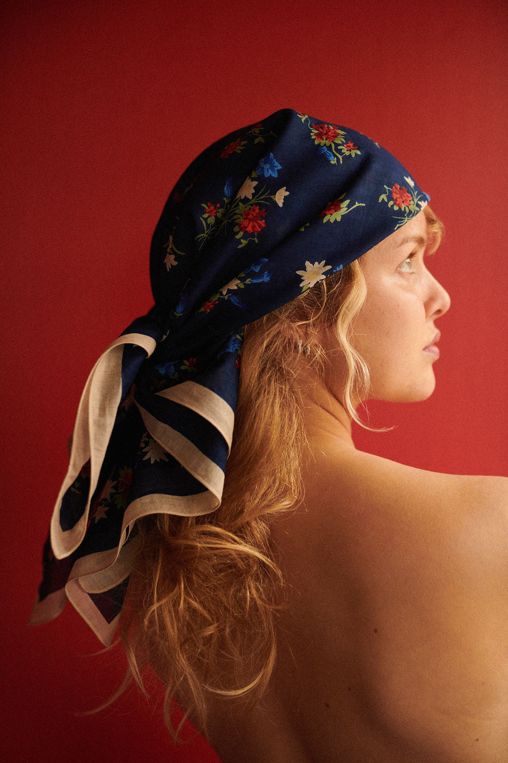 HABIBA EDELWEIS SCARF Bananas & Scarves INDIGO