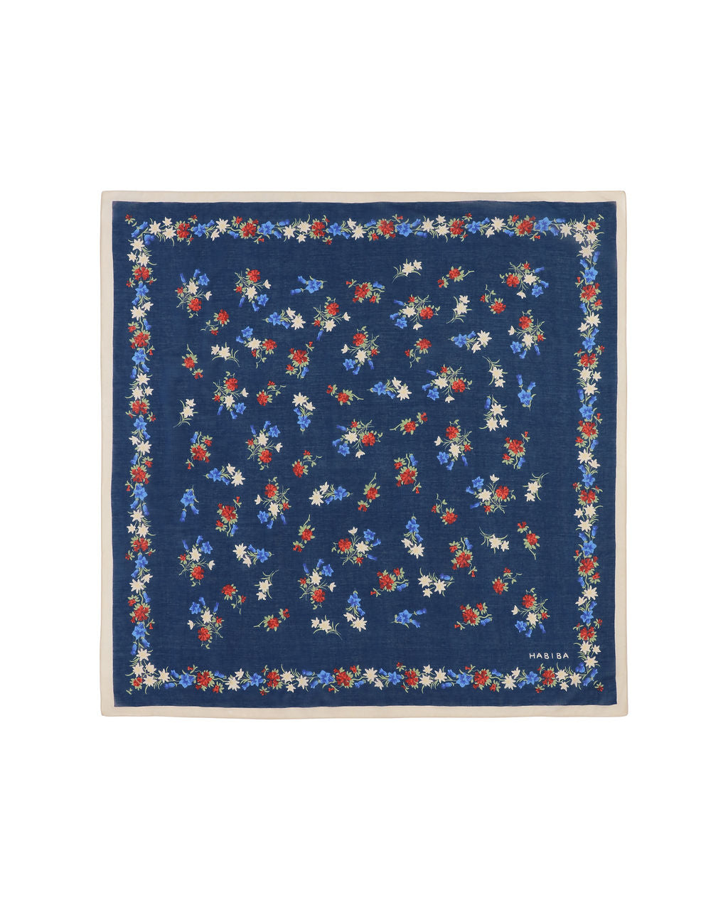 HABIBA EDELWEIS SCARF Bananas & Scarves INDIGO