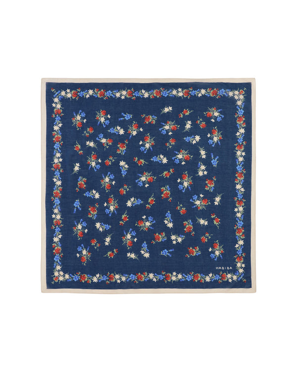 HABIBA EDELWEIS SCARF Bananas & Scarves INDIGO