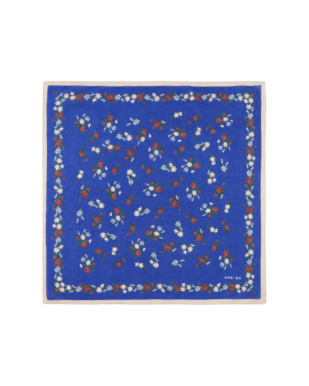 HABIBA EDELWEIS SCARF Bananas & Scarves JAPAN BLUE