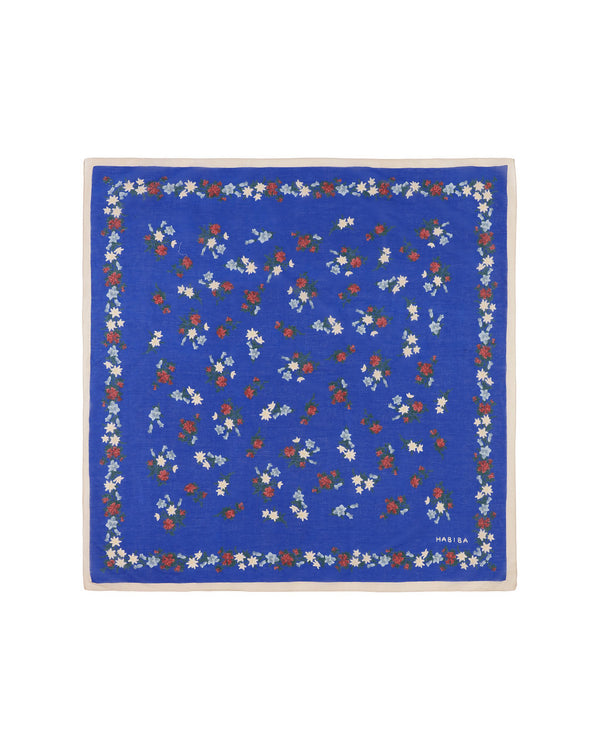 HABIBA EDELWEIS SCARF Bananas & Scarves JAPAN BLUE
