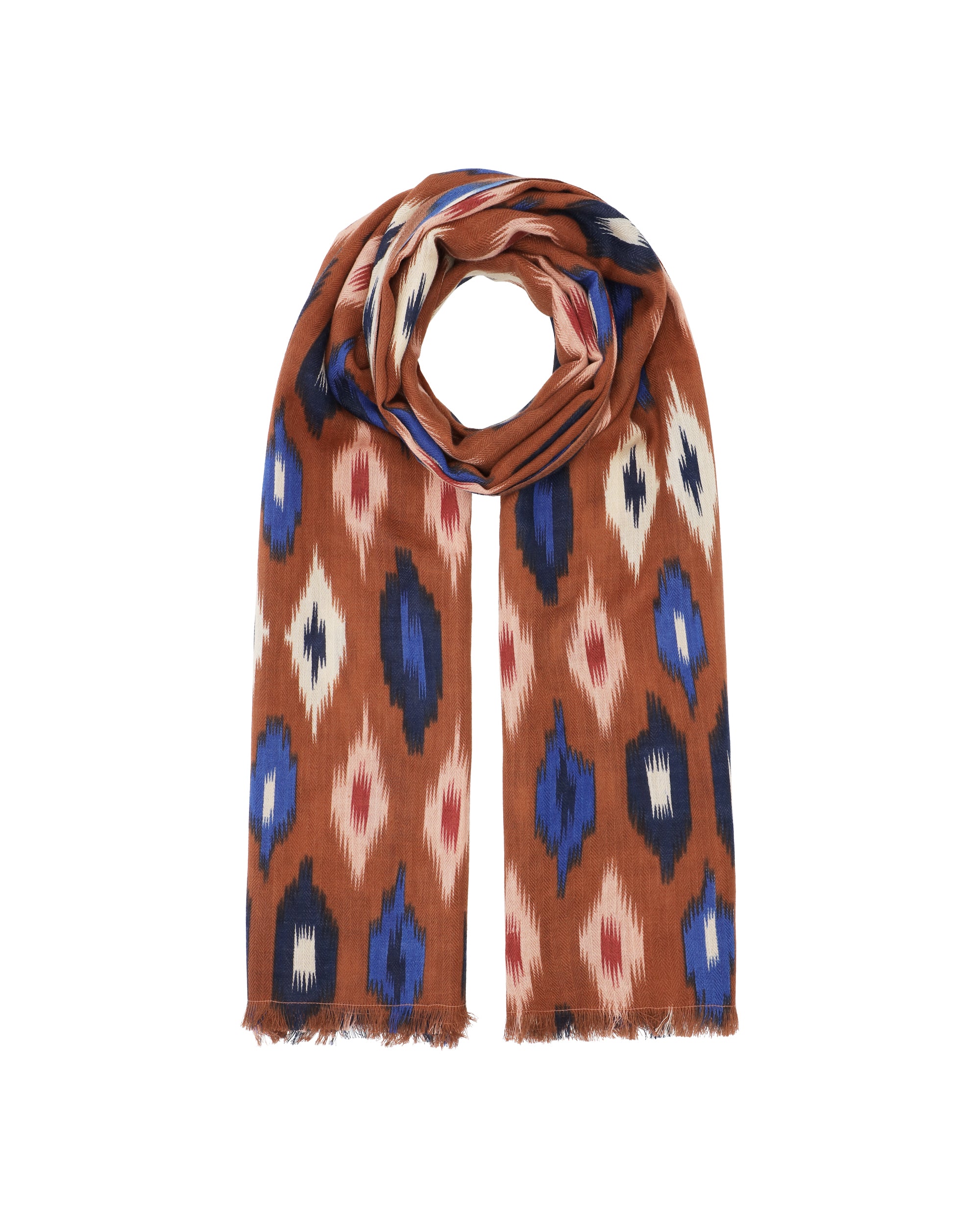 HABIBA KALEIDO SCARF Bananas & Scarves PICANTE