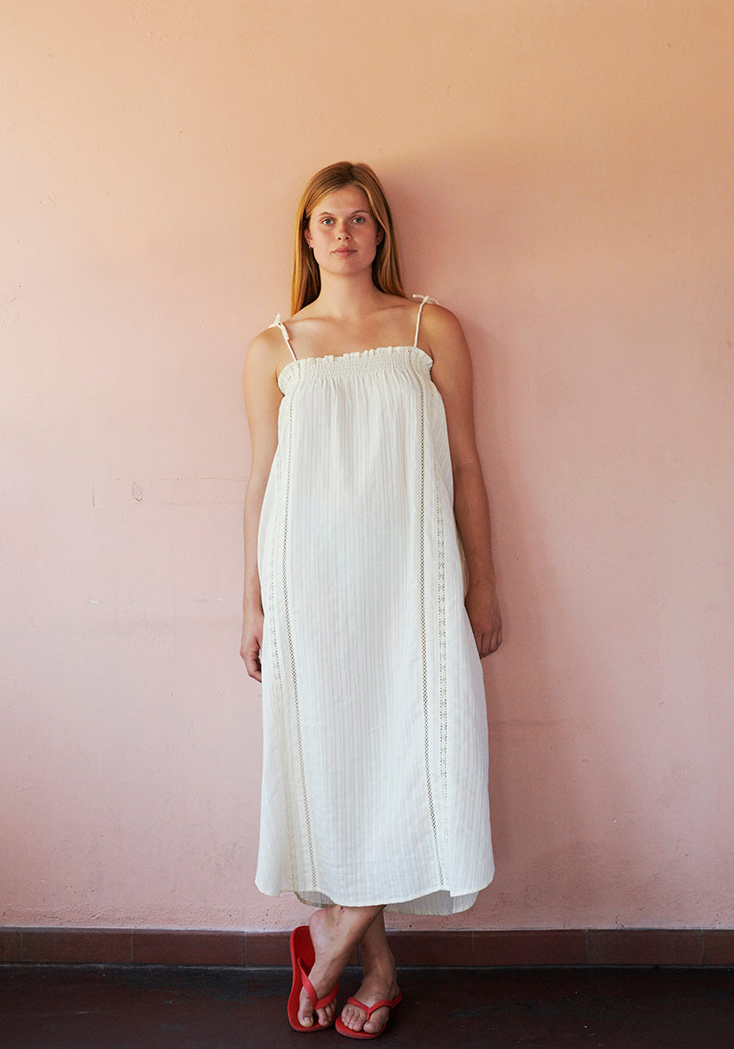 HABIBA LAURA STRAP DRESS Dress VANILLA