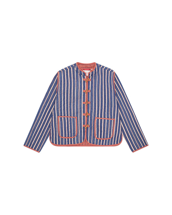 HABIBA MARMI QUILTED CHINA JACKET Jacket JAPAN BLUE