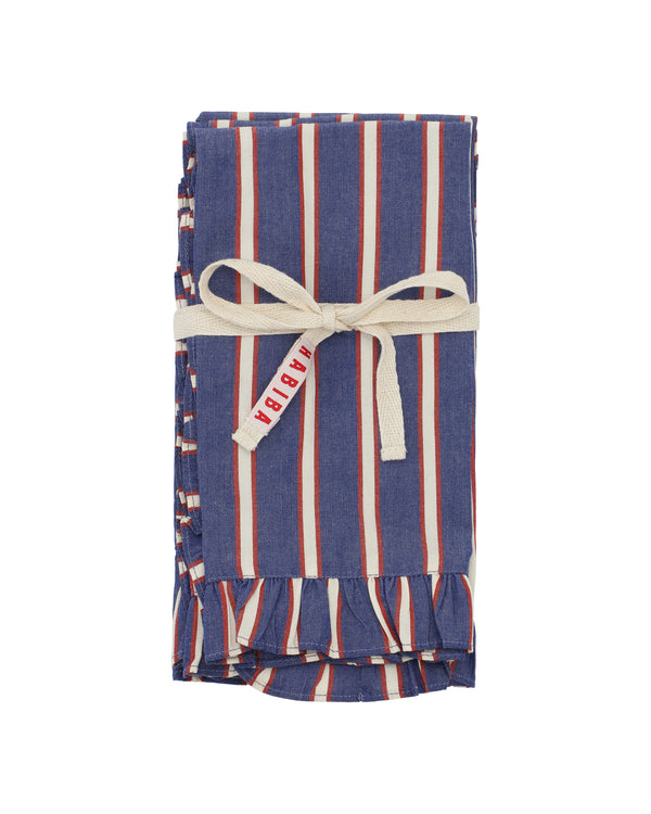 HABIBA MARMI TABLE NAPKINS 4 PCS Table napkins JAPAN BLUE