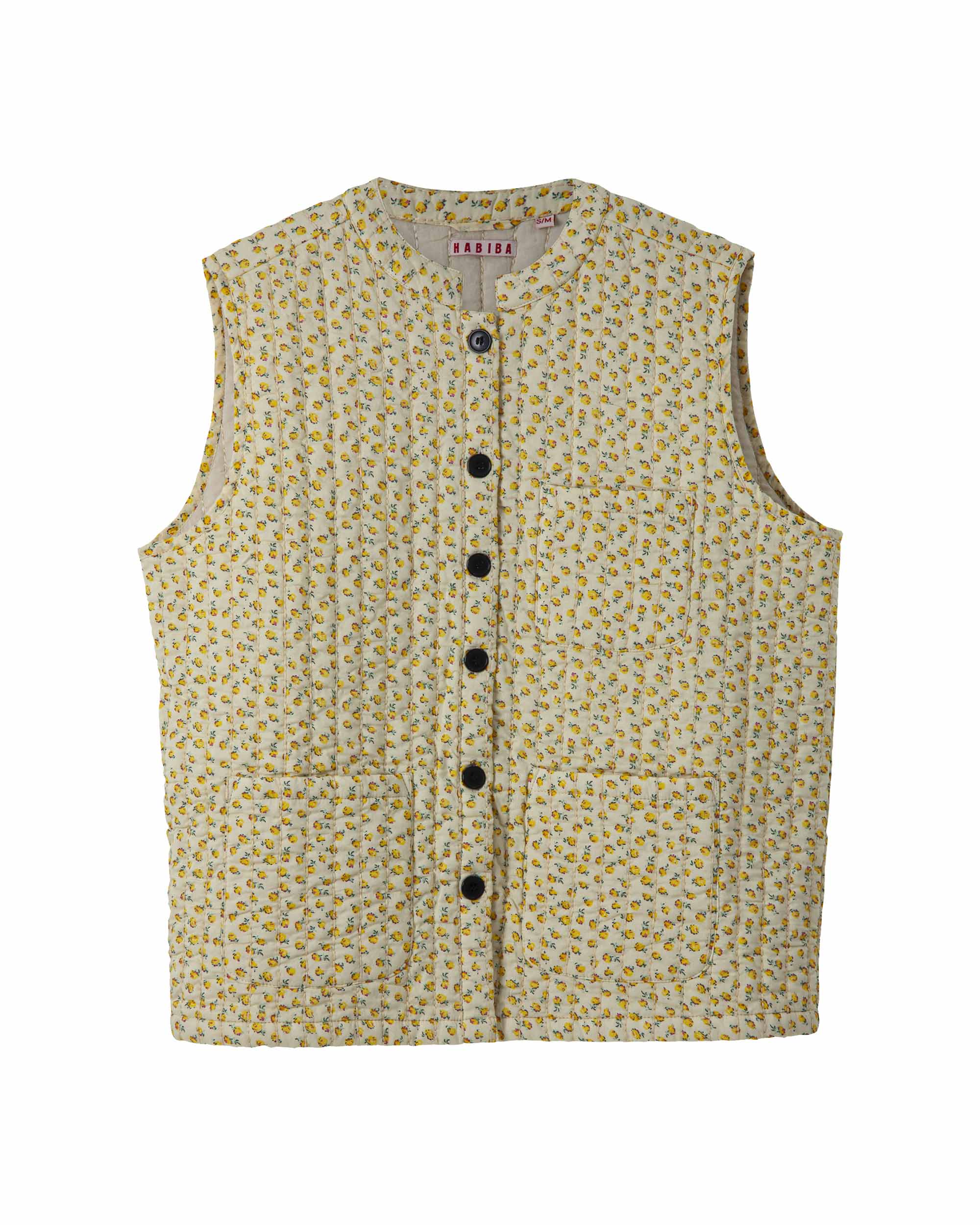 HABIBA NEW DAWN VOILE QUILTED WAISTCOAT Waistcoat LIMONE
