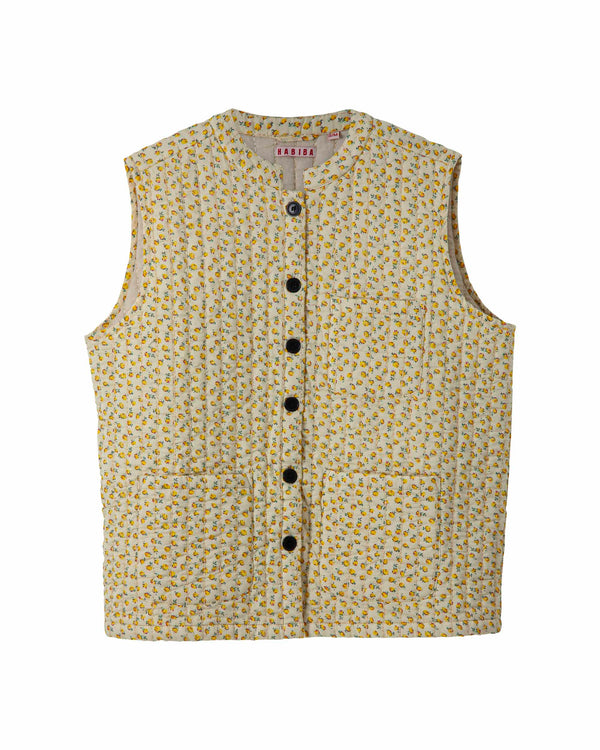 HABIBA NEW DAWN VOILE QUILTED WAISTCOAT Waistcoat LIMONE
