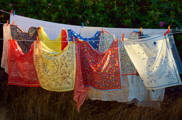 HABIBA PATTIE BANDANA Bananas & Scarves LEMON