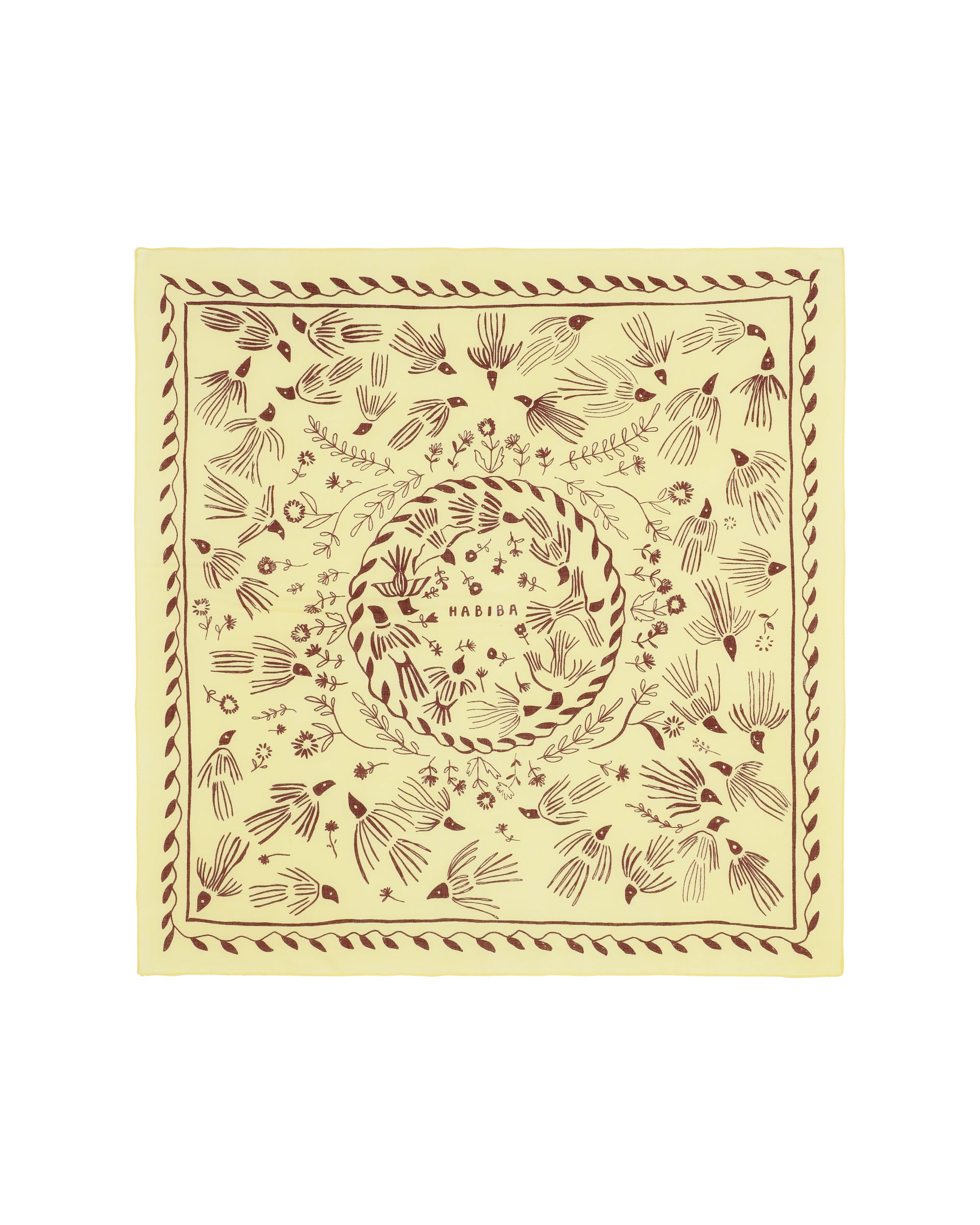 HABIBA PATTIE BANDANA Bananas & Scarves LEMON