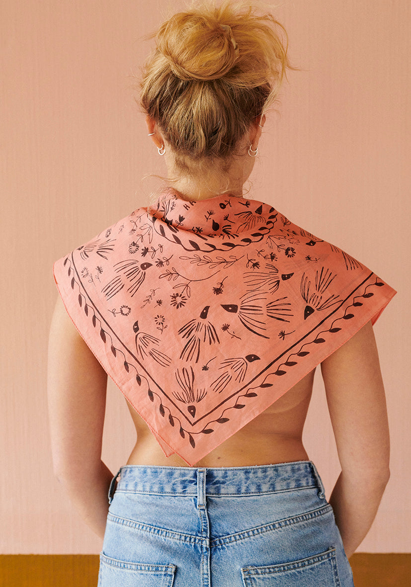 HABIBA PATTIE BANDANA Scarf & bandana BERRY