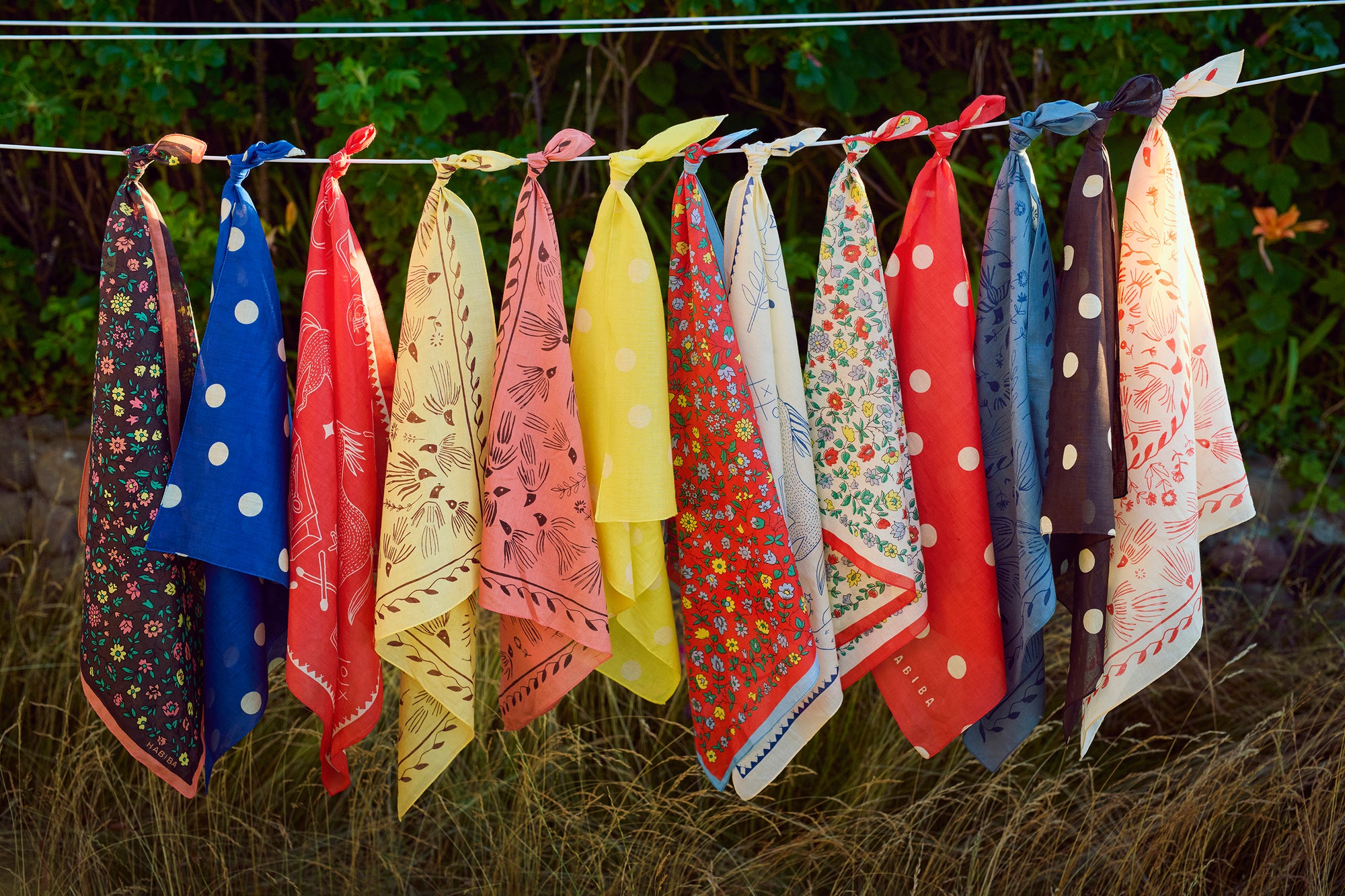 HABIBA PATTIE BANDANA Scarf & bandana LEMON