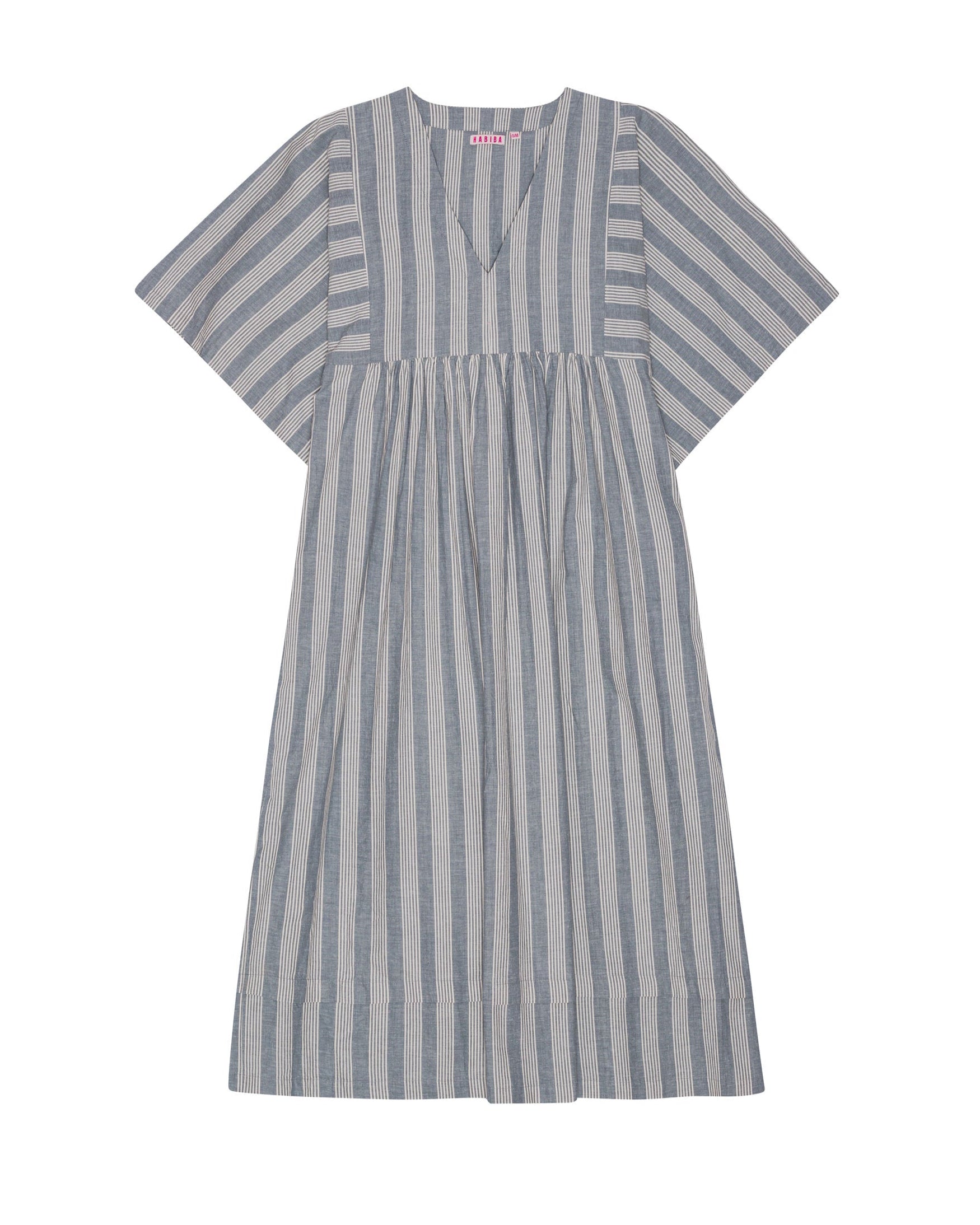 HABIBA STOCKHOLM STRIPE DRESS 3/4 SLEEVE Dress SEA