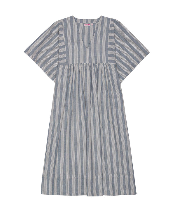 HABIBA STOCKHOLM STRIPE DRESS 3/4 SLEEVE Dress SEA