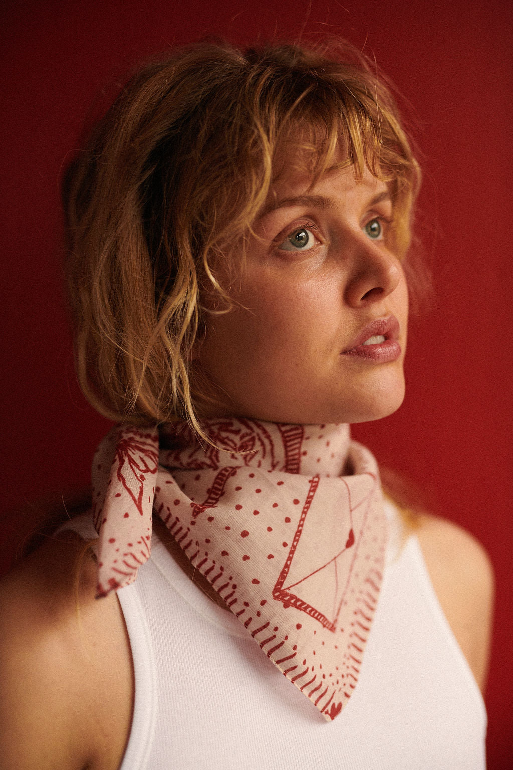 HABIBA STORIA BANDANA Bananas & Scarves SAND