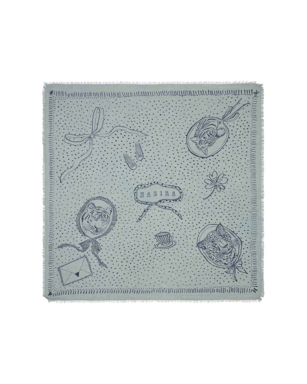 HABIBA STORIA SCARF Bananas & Scarves SURF