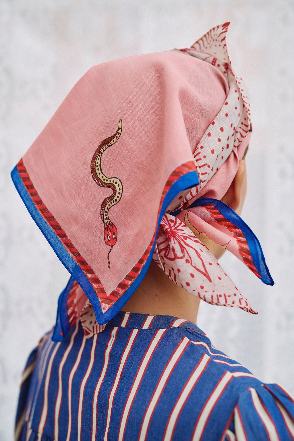 HABIBA TIGER BANDANA Bananas & Scarves DUSTY