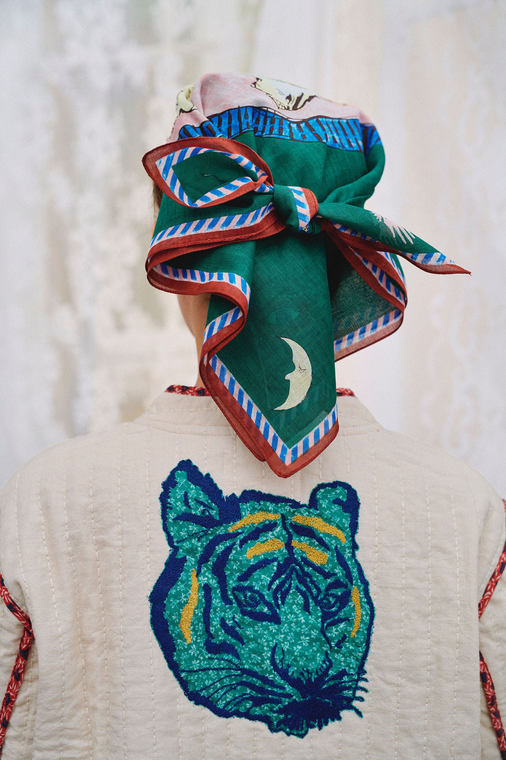 HABIBA TIGER BANDANA Bananas & Scarves ULTRA